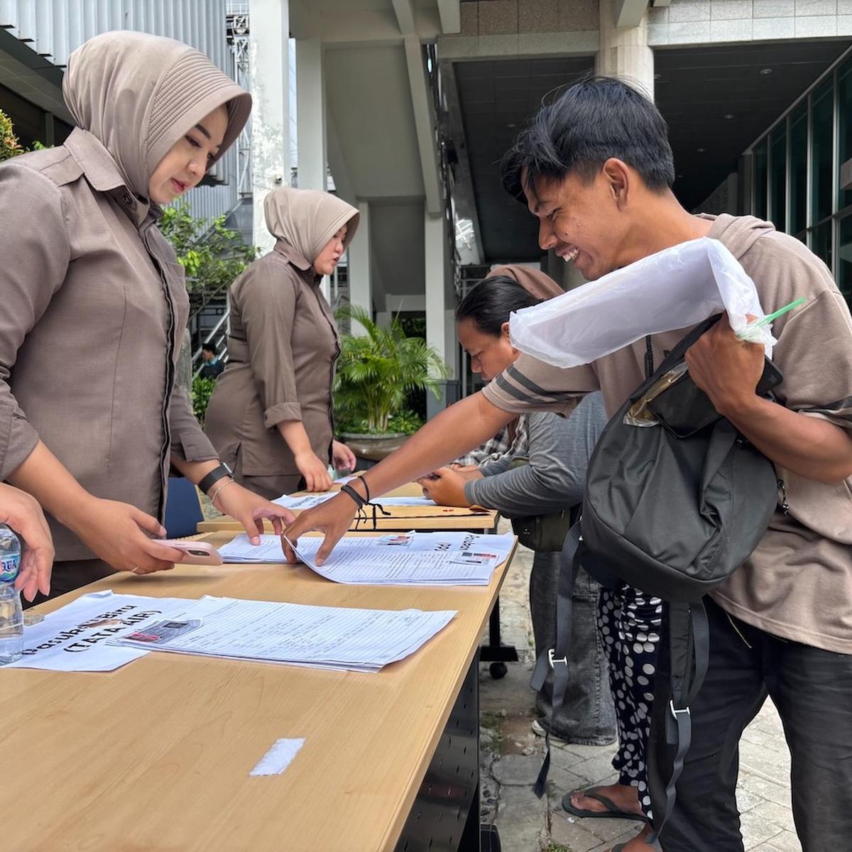 Pelamar PPSU di Balai Kota DKI Jakarta