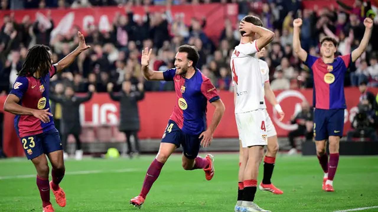 Pesta Gol di Kandang Sevilla, Barcelona Tempel Ketat Real Madrid