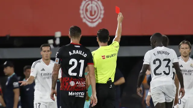 Mallorca vs Real Madrid di Liga Spanyol