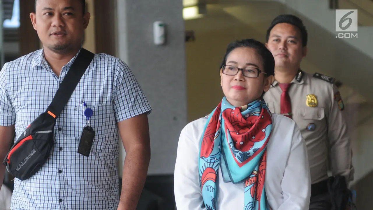 Gaya Miryam S Haryani Usai Kembali Diperiksa KPK