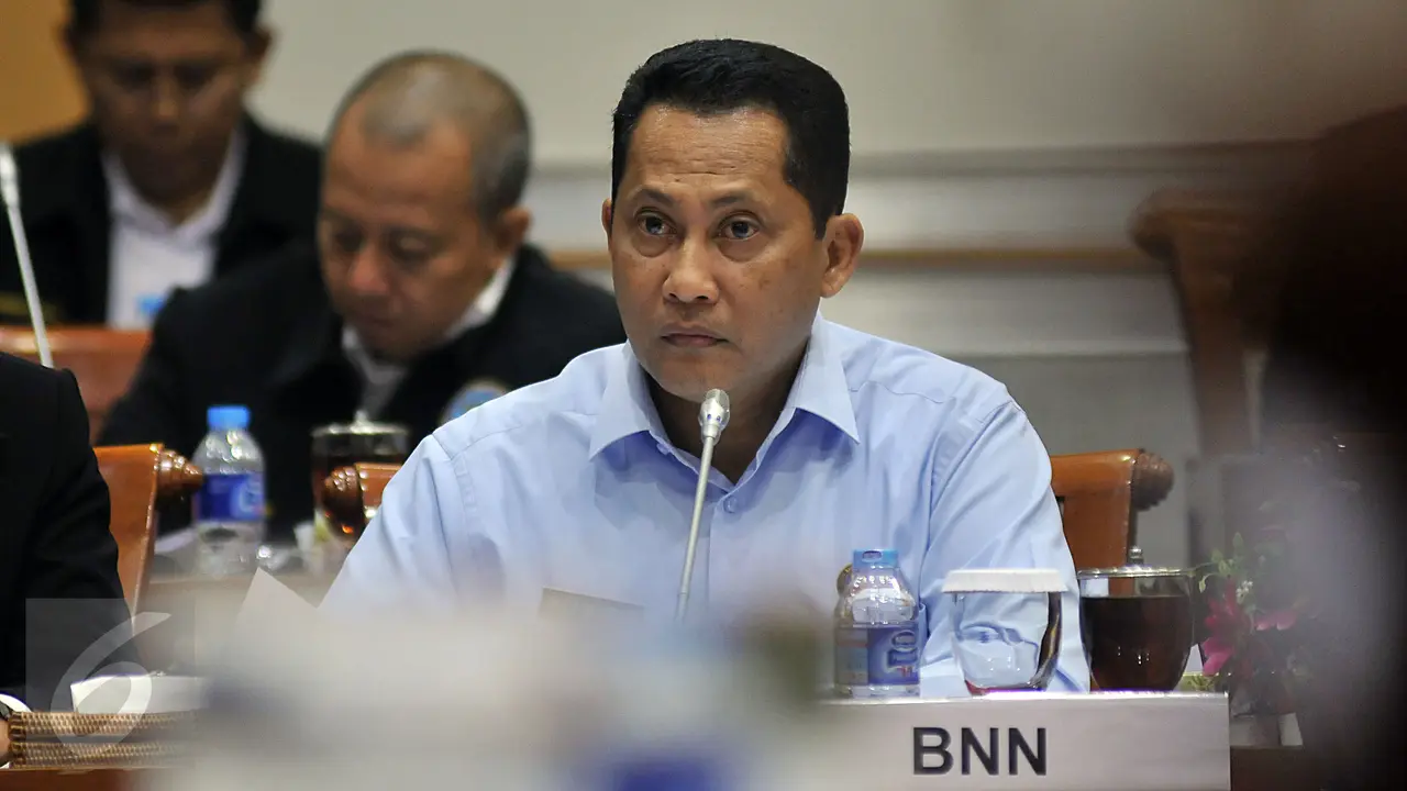 20160204- Budi Waseso Bahas Program Utama BNN di Komisi III-Jakarta-Johan Tallo