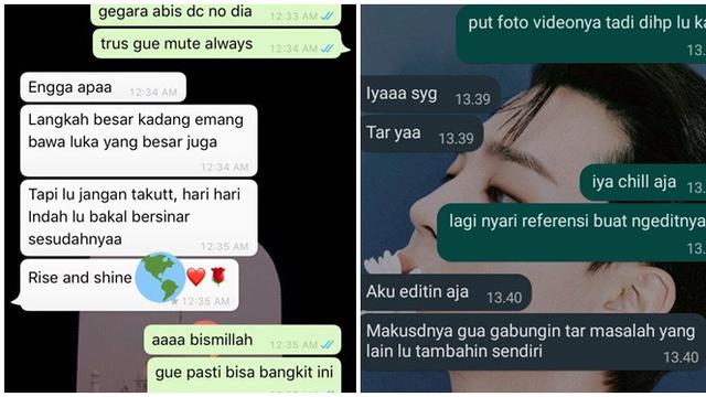 6 Chat Perhatian Cowok Ke Teman Cewek Ini Bikin Senyum Hot Liputan6 Com