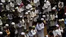 <p>Umat muslim melaksanakan sholat Idul Fitri di Masjid Istiqlal, Jakarta, Senin (2/5/2022). Ribuan umat muslim melaksanakan sholat Idul Fitri 1443 H dengan penuh khidmat. (Liputan6.com/Helmi Fithriansyah)</p>