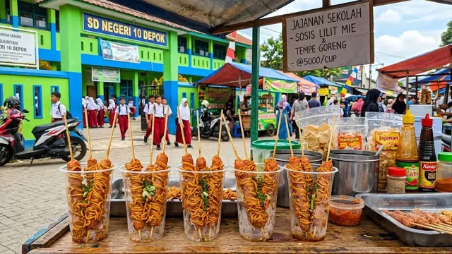 Sosis Gulung Mi