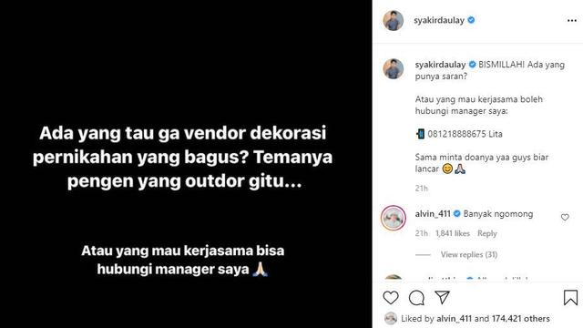 Unggahan Syakir Daulay