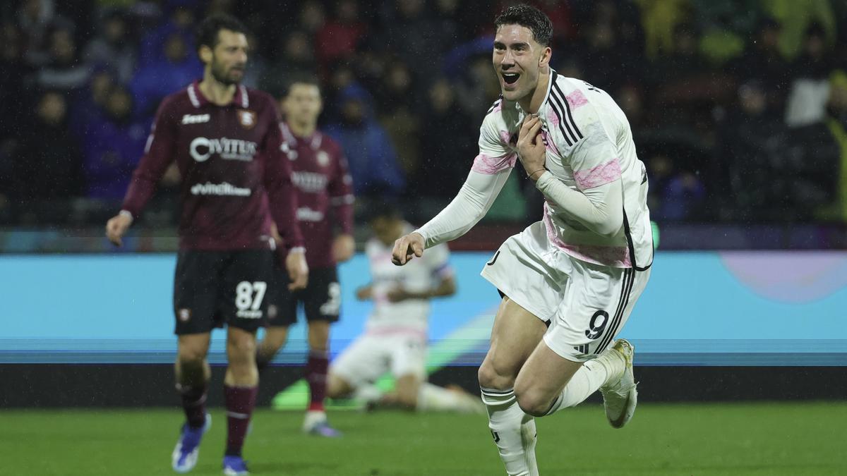 Hasil Liga Italia: Dusan Vlahovic Menangkan Juventus atas Salernitana