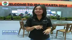 International Broadcasting Centre (IBC) didirikan di JCC Senayan untuk menampung 75 media yang akan meliput Asian Games 2018.