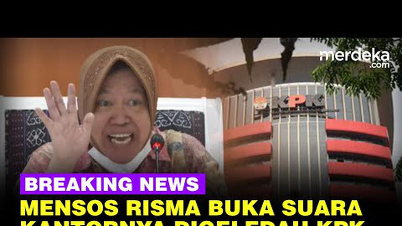 LIVE STREAMING: Mensos Risma Blak-blakan Soal Penggeledahan KPK