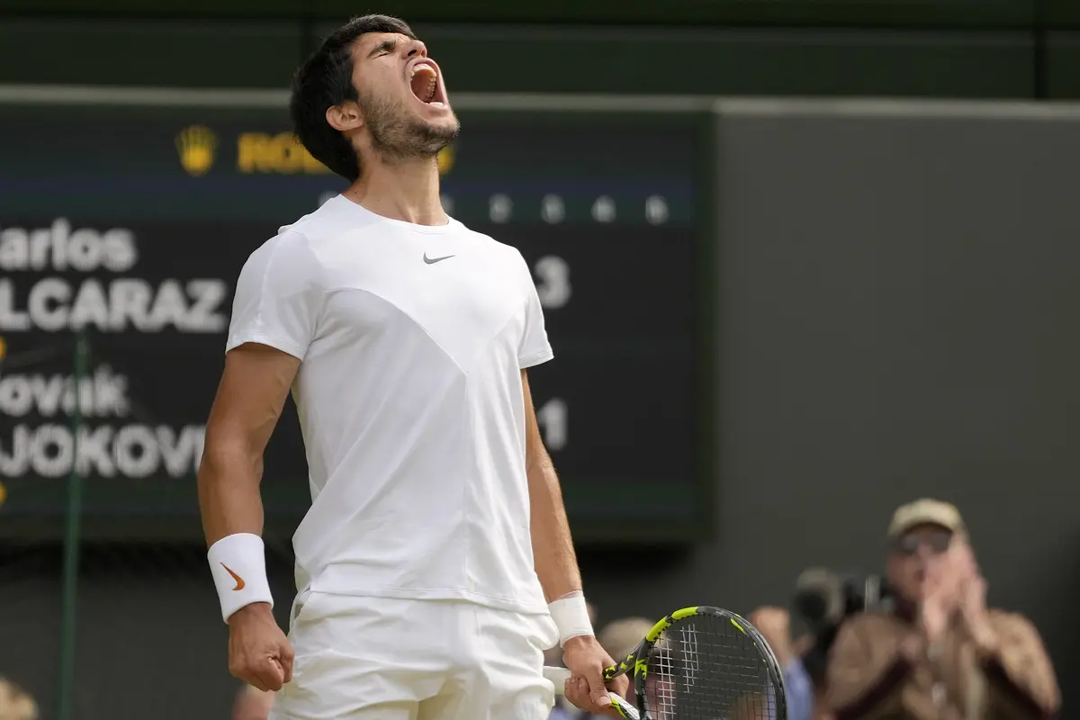 Foto: Raih Gelar Wimbledon 2023 setelah Tundukkan Novak Djokovic, Carlos Alcaraz Putus Dominasi Juara Big Four dalam 20 Tahun Terakhir