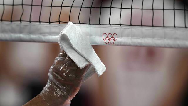 FOTO: Protokol Kesehatan Pertandingan Voli Olimpiade Tokyo 2020