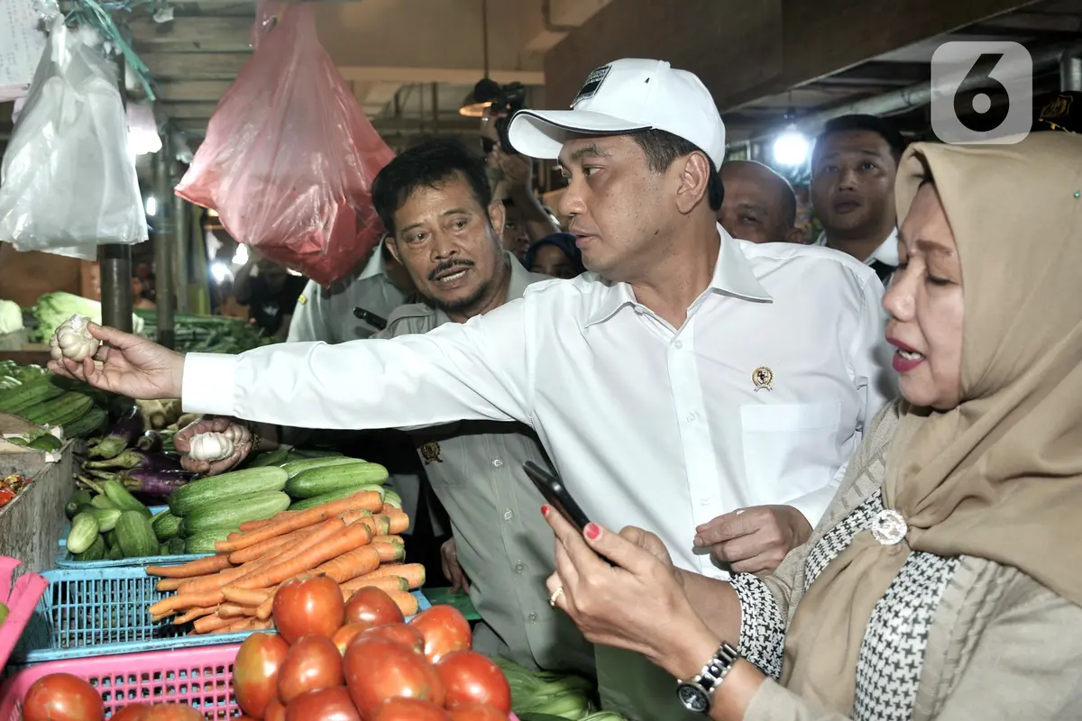 Mendag dan Mentan Sidak Pasar Senen