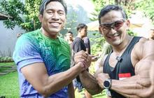 Badan Sandiaga Uno Tiba-tiba Berotot Setara Atlet Binaraga, Beri Tips Kocak Bentuk Otot Instan Tanpa Gym