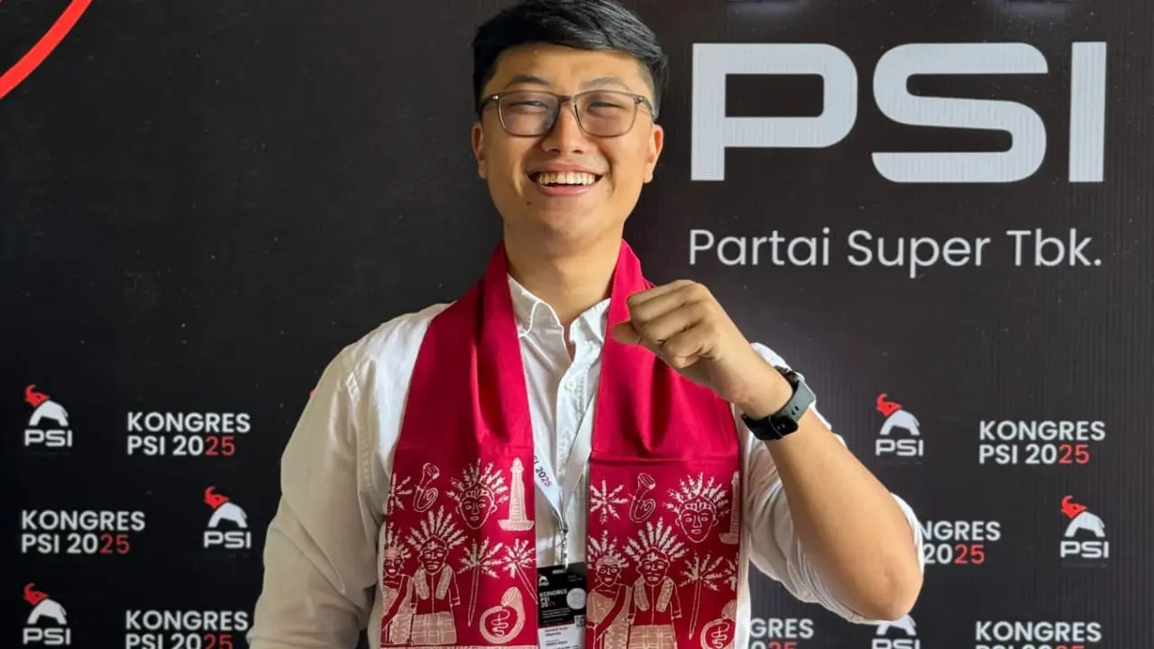 Sekretaris Wilayah (Sekwil) Dewan Pimpinan Wilayah (DPW) Partai Solidaritas Indonesia (PSI) Jakarta, Geraldi Ryan Wibinata. (Istimewa)