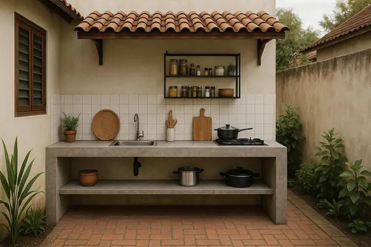 7 Model Dapur Kotor Belakang Rumah Sederhana tapi Cantik, Praktis untuk Masak Sehari-hari