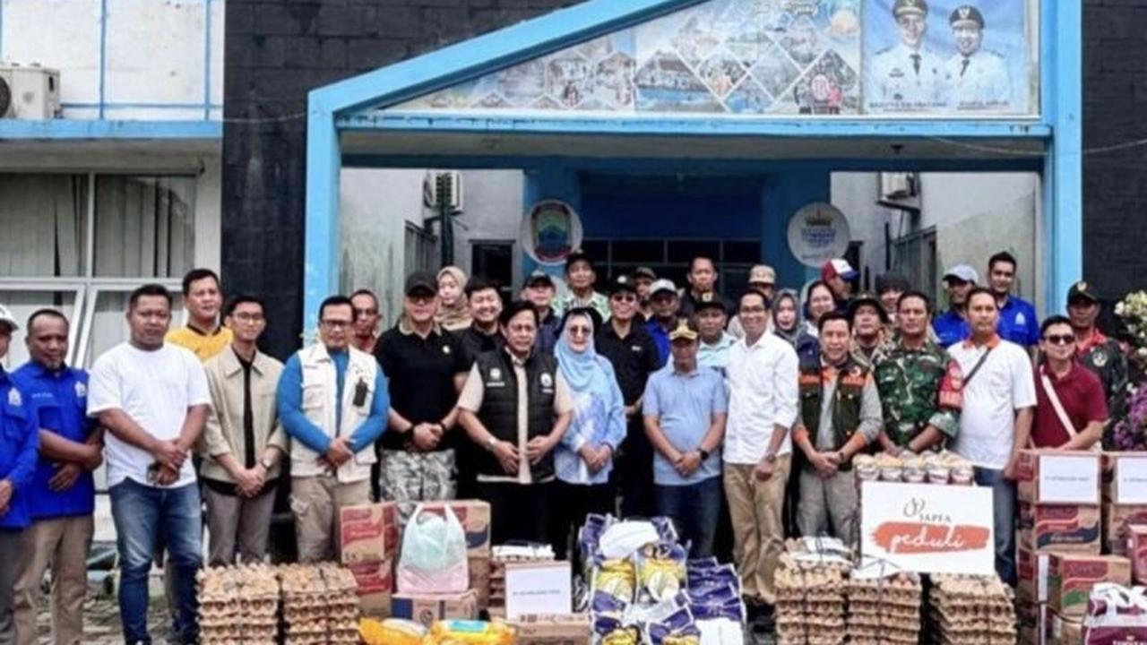 Pemkab Lampung Selatan Salurkan Bantuan Darurat untuk 1.175 KK Korban Banjir