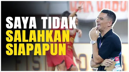 VIDEO: Curhat Carlos Pena, Sayangkan Performa Persija yang Memudar di Babak Kedua Kontra Persib