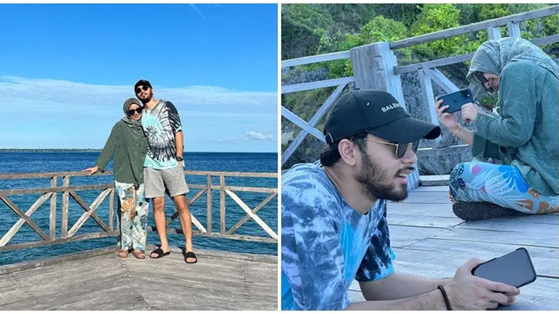 Promosi KKN di Desa Penari Usai, Ini 6 Potret Honeymoon Achmad Megantara dan Istri