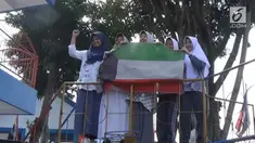Sebuah sekolah mengajak siswanya untuk melakukan protes terhadap Presiden AS Donald Trump terkait kasus Yerusalem.