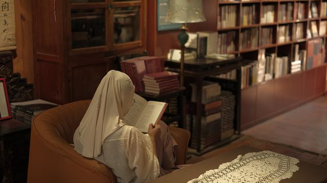 Ilustrasi belajar saat hujan