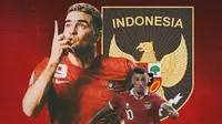 Timnas Indonesia - Cristian Gonzales dan Stefano Lilipaly (Bola.com/Adreanus Titus)