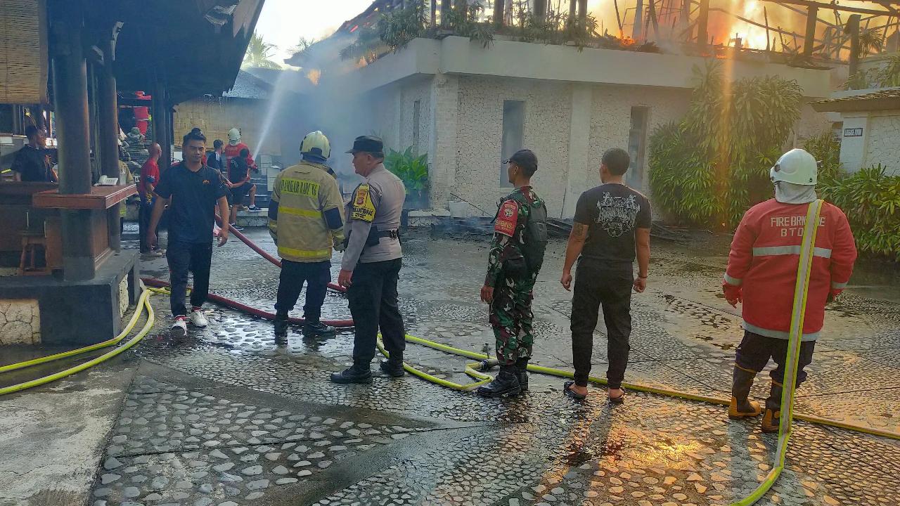 Restoran di Kawasan Club Med Nusa Dua Hangus Terbakar, Kerugian Ditaksir Rp5 Miliar