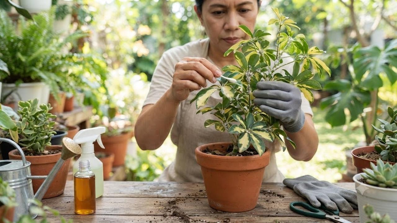 10 Cara Menghilangkan Cabuk pada Tanaman Hias, Daun Kembali Sehat dan Bersih