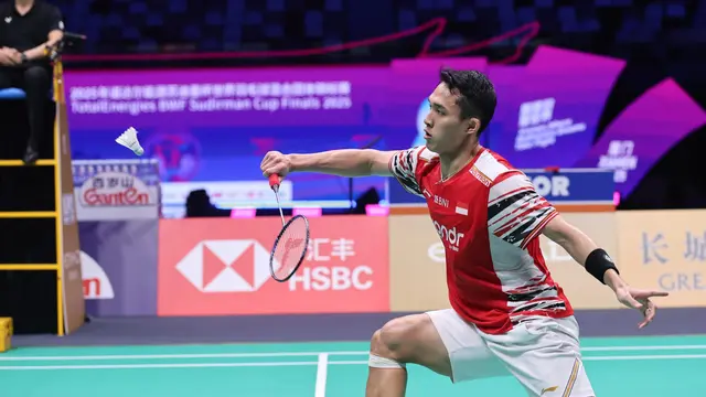 Jonatan Christie - Piala Sudirman 2025 - Bulu Tangkis