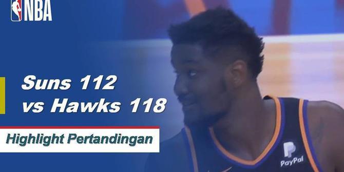 Cuplikan Pertandingan NBA : Hawks 118 vs Suns 112