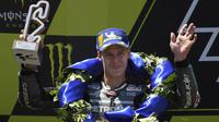 6. Fabio Quartararo (Petronas Yamaha SRT) - 67 poin. (AFP/Lluis Gene)