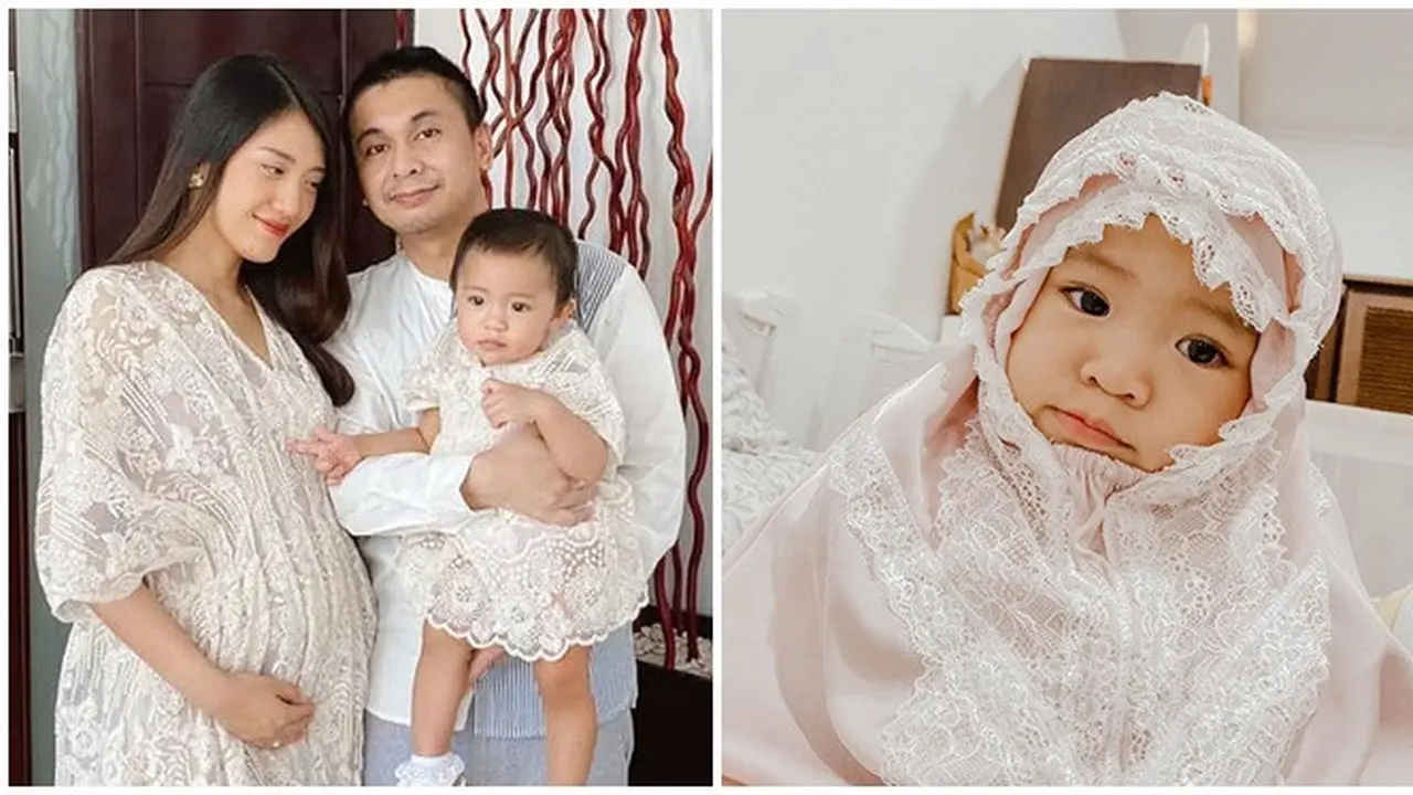 Bikin Gemas, Ini 6 Potret Alinea Putri Raditya Dika Saat Pakai Bandana Hingga Hijab