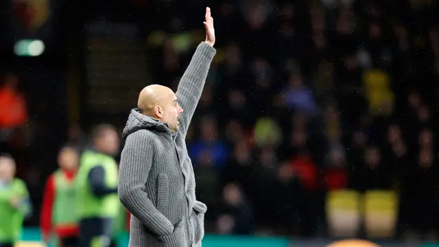 Gol Sane dan Mahrez Antar Manchester City Bungkam Watford