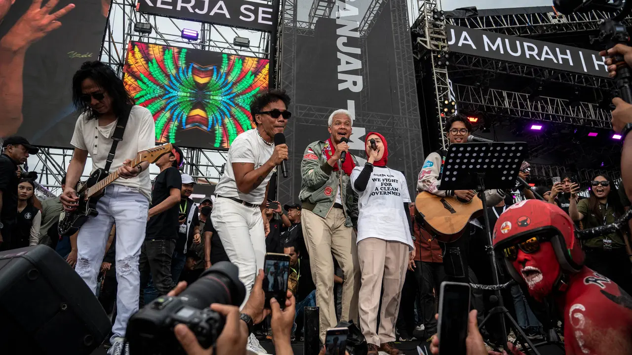 Kampanye Akbar Pamungkas Ganjar-Mahfud