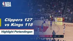 Lou Williams mencetak 24 poin dan memberikan 6 assist saat menang melawan Kings 127-118