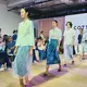 Sebagai lini khusus dari COTTONINK yang fokus pada pakaian kasual dengan sentuhan wastra Nusantara, COTTONINK Archipelago menghadirkan koleksi yang terinspirasi dari motif wajik khas tenun Jepara. Motif tersebut dieksplorasi melalui teknik embroidery dan weaving yang menjadi ciri khas Archipelago selama ini.  (foto/dok: fimela.com/sitinurarisha)