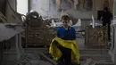 Serangan tersebut menewaskan sedikitnya satu orang dan melukai beberapa orang lainnya, kata para pejabat Ukraina, yang merupakan serangan terbaru dalam gelombang serangan di Odesa. (AP Photo/Jae C. Hong)