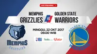 NBA Memphis Grizzlies Vs Golden States Warriors  (Bola.com/Adreanus Titus)