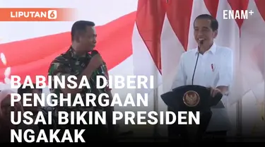 Babinsa di Rembang Diberi Penghargaan Setelah Bikin Presiden Jokowi Tertawa Lepas