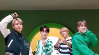 Penampilan NCT Dream saat joget lagu Campursari Mendung Tanpo Udan curi perhatian. (Instagram/nct_dream)