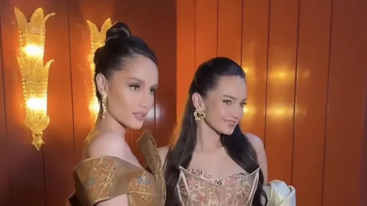7 Potret Enzy Storia dan Cinta Laura Berbalut Gaun Batik di Paris Fashion Week 2024, Banjir Pujian