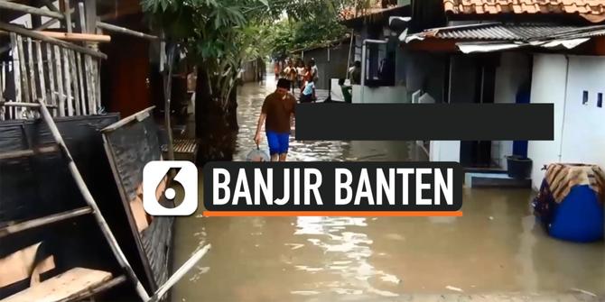 VIDEO: Puluhan Rumah di Bantaran Sungai Cidurian Terendam Banjir