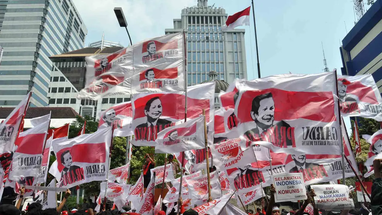Pendukung Prabowo Setia Demo di MK