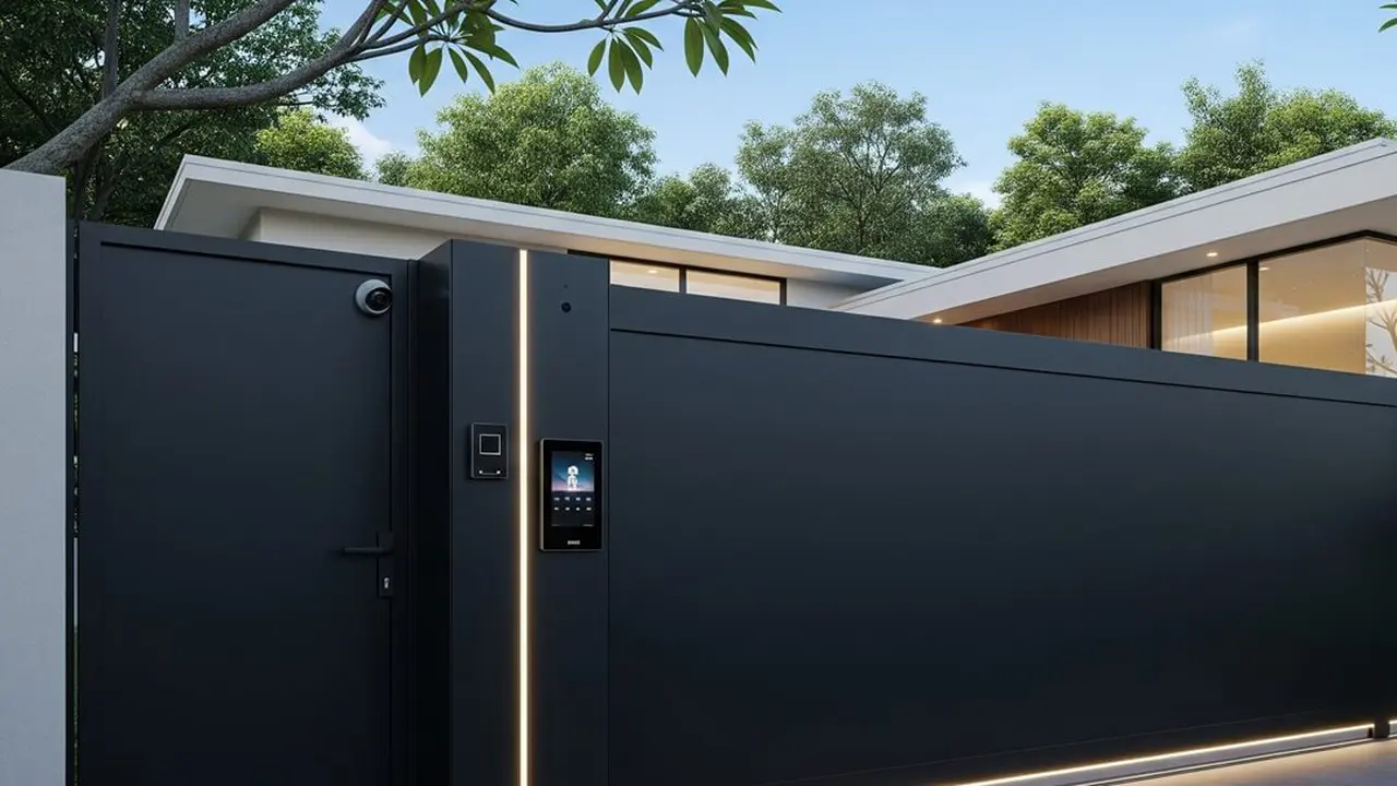 Model Pagar Rumah Tinggi 2 Meter Privasi dan Keamanan Terjamin