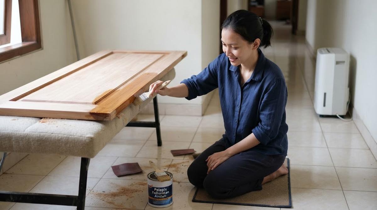 Cara Mengatasi Pintu Kayu yang Bergesekan dengan Lantai saat Udara Lembap