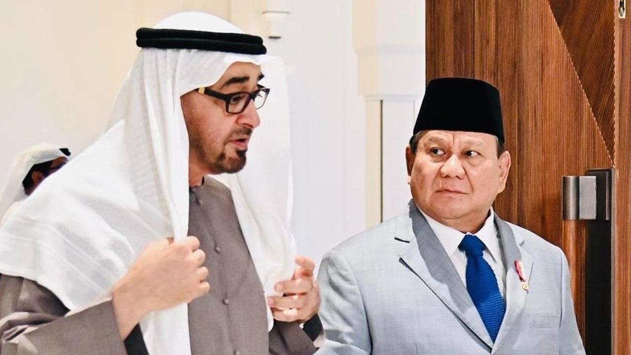 Prabowo dan Presiden MBZ Sepakat Cari Solusi Konflik di Palestina