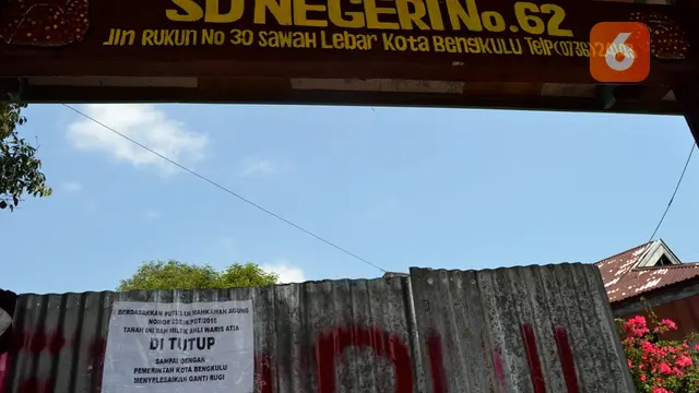 Hari Pertama Sekolah Murid SD Bengkulu Ini Sedih, Kenapa??