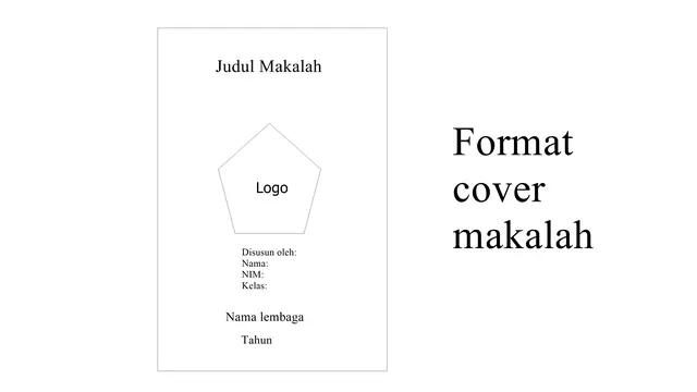 Contoh cover makalah