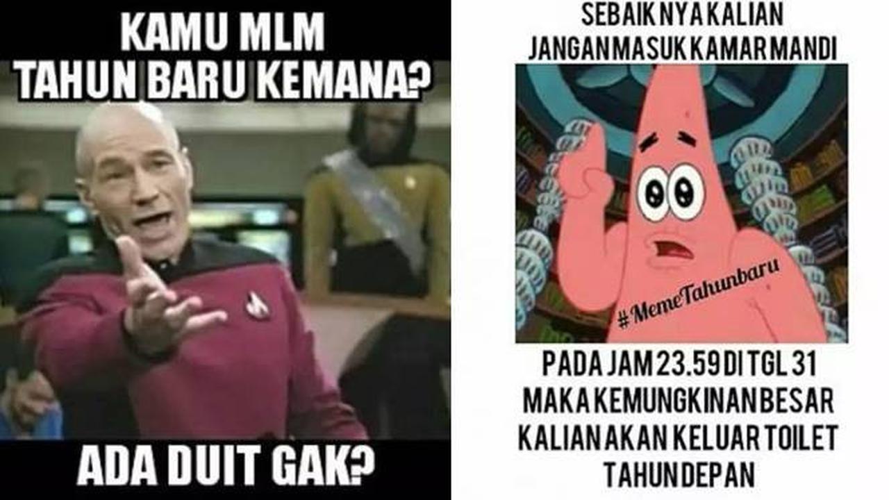 10 Meme Kocak Realita Tahun Baru Ini Sering Terjadi