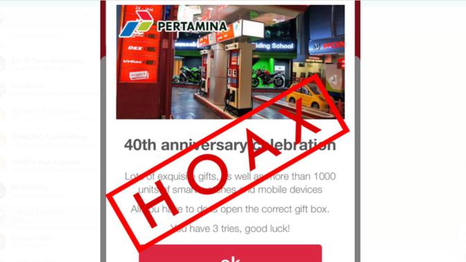 Pertamina membagikan hadiah untuk merayakan ulang tahun ke-40