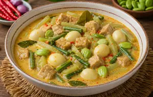 Resep Sayur Lodeh Telur Puyuh yang Gurih dan Segar