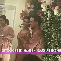 Seperti ini detik-detik Hamish Daud yang tiba di kediaman Raisa pada hari lamaran.